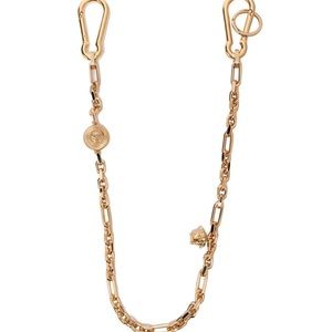 Versace Medusa-plaque detail key ring *AUTHENTIC* *NWOT*